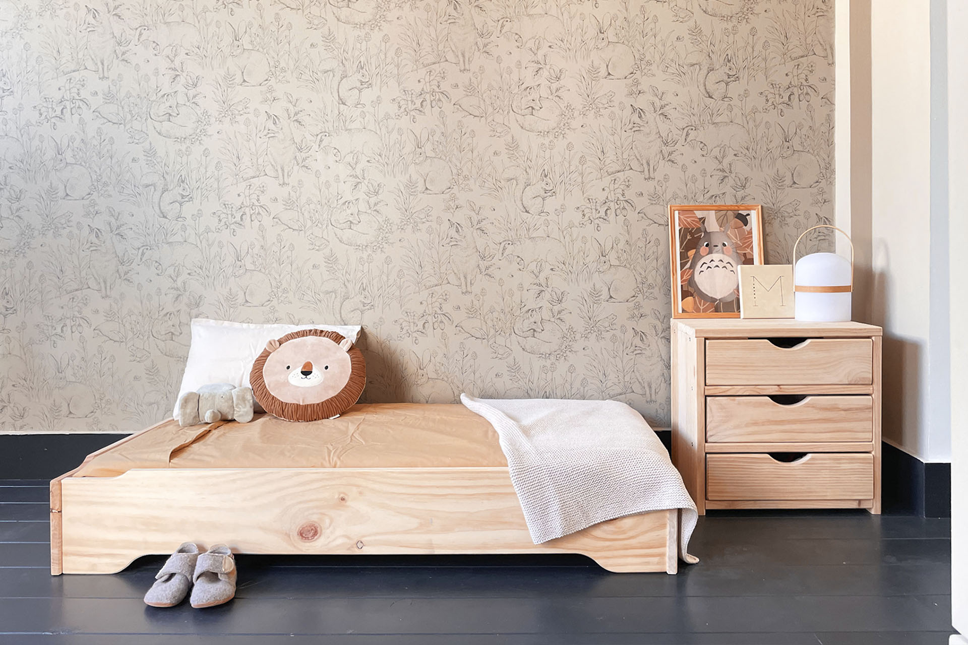 MENDI cama montessori apilable 120x60